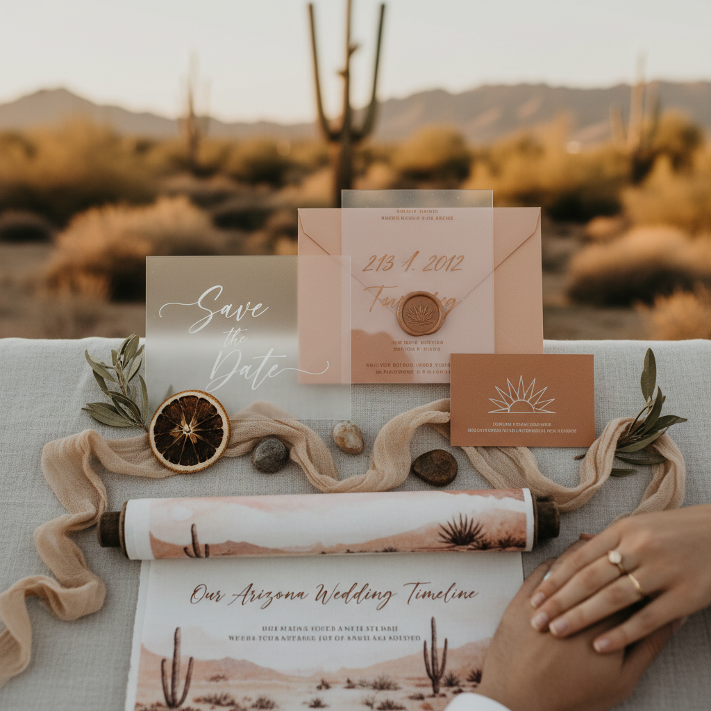 When to Send Save the Dates and Wedding Invitations: An Arizona Wedding Timeline