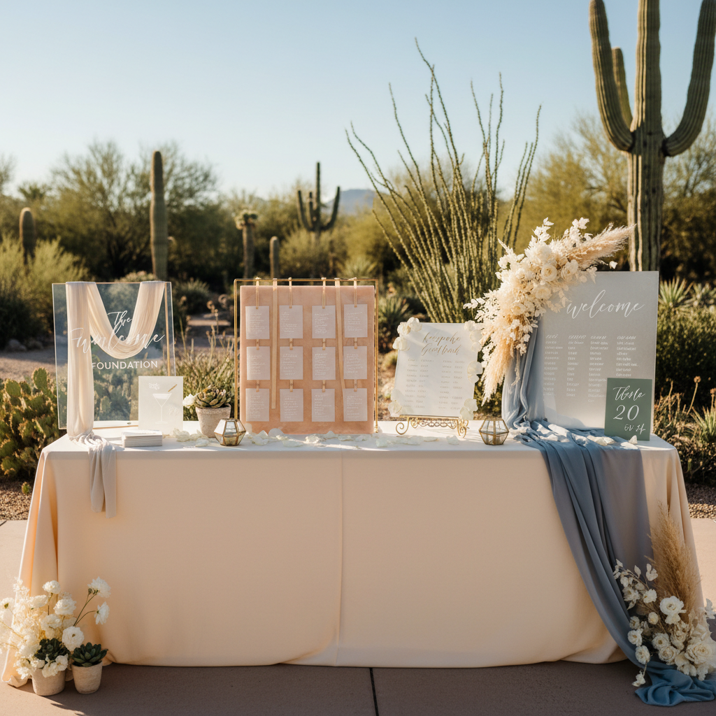 Wedding Signage Rental Packages in Phoenix, Arizona: A Simple Guide to Our Three Tiers