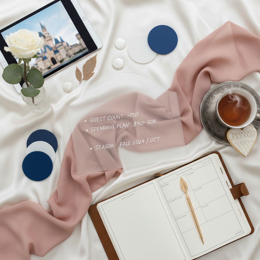 Hero image for: How to Choose Which Wedding Venues to Tour When You're First Engaged — Start by locking in three things before you book a single tour: your rough guest count, your total spending plan, and the season or a few possible dates.