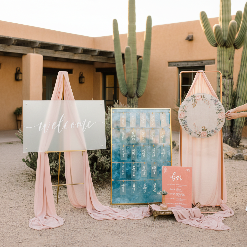 Wedding Signage Package Options in Arizona: A Simple Guide for Detail-Obsessed Couples
